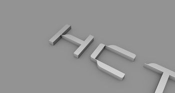 金屬渲染一招搞定