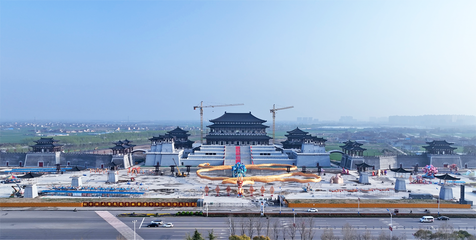 河南永城,漢風九里文旅小鎮(zhèn)