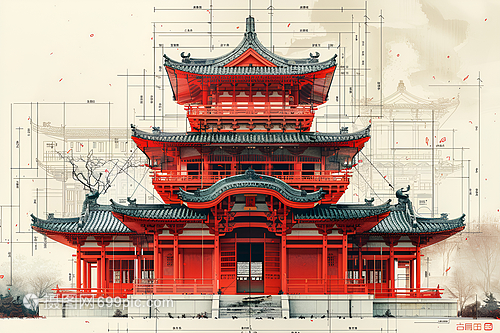 中國風古建筑